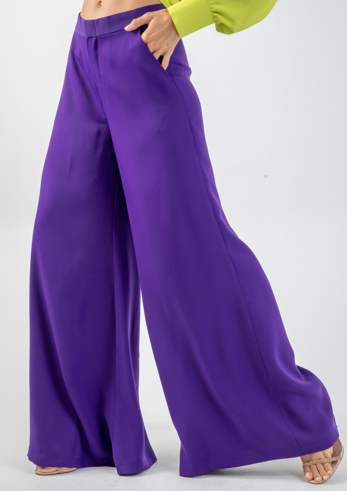 Buy Y.A.S Lilac Wide Leg Tailored Trousers from Next USA